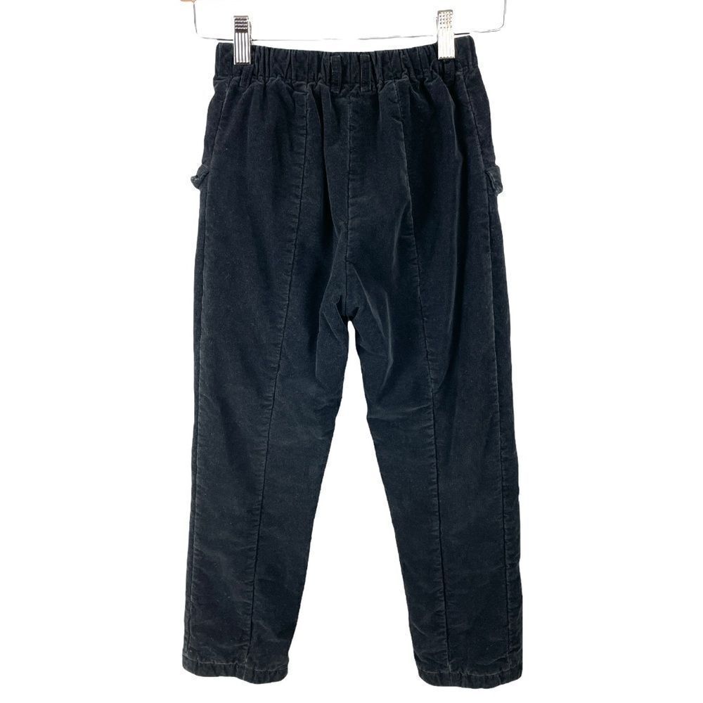 Jnby Kids Black Warm Lined Elasticated Corduroy Pants Size XL/8YR (130/59) - Picture 2 of 7